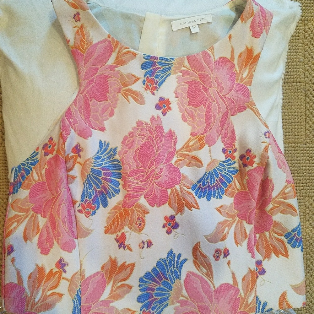 Patrizia Pepe Crop top plus mini skirt